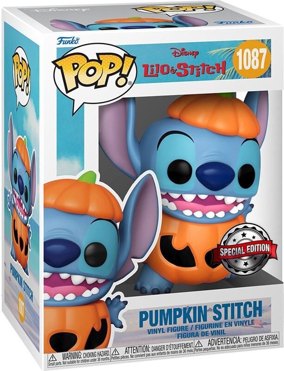 Disney's Lilo & Stitch POP! - Pumpkin Stitch #1087