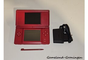 Nintendo DS Lite with Stylus & Charger (Red)