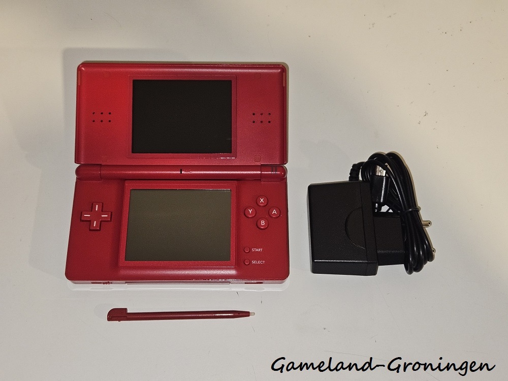 Nintendo DS Lite met Stylus & Oplader (Rood)