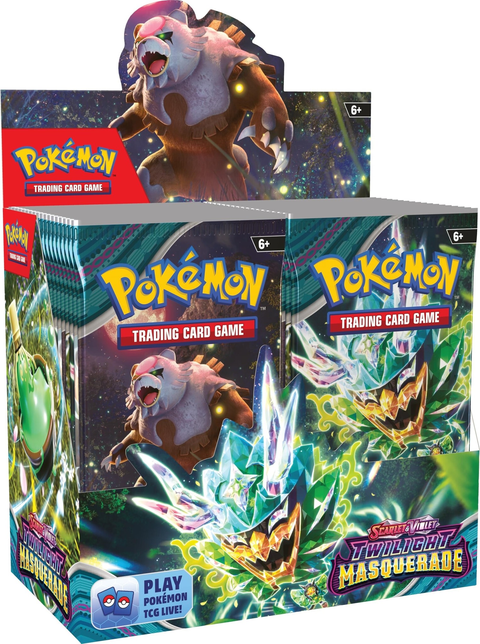 Pokémon TCG - Scarlet & Violet Twilight Masquerade Sleeved Booster Pack