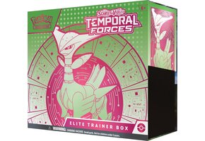 Pokémon TCG - Scarlet & Violet Temporal Forces Elite Trainer Box  - Iron Leaves
