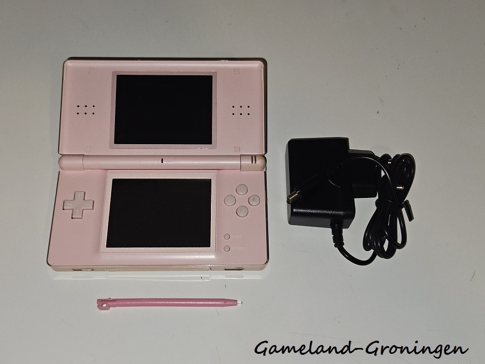 Nintendo DS Lite met Stylus & Oplader (Roze)
