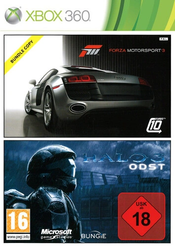 Forza Motorsport 3 + Halo 3 ODST (Compleet)