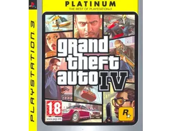 Grand Theft Auto 4 (GTA) (Complete, Platinum)