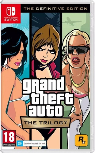 Grand Theft Auto (GTA) The Trilogy Definitive Edition (Complete, HOL)