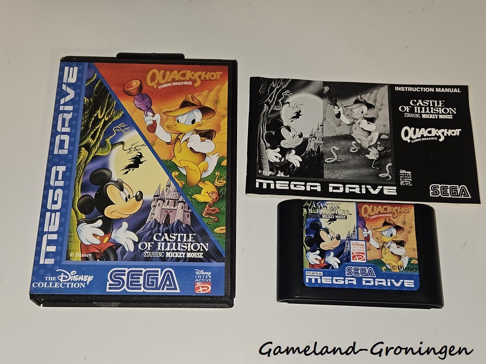 The Disney Collection - Quackshot & Castle of Illusion (Complete)