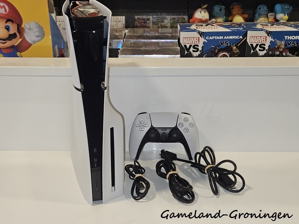 PlayStation 5 Slim Disc Console 1TB with Controller & Wiring