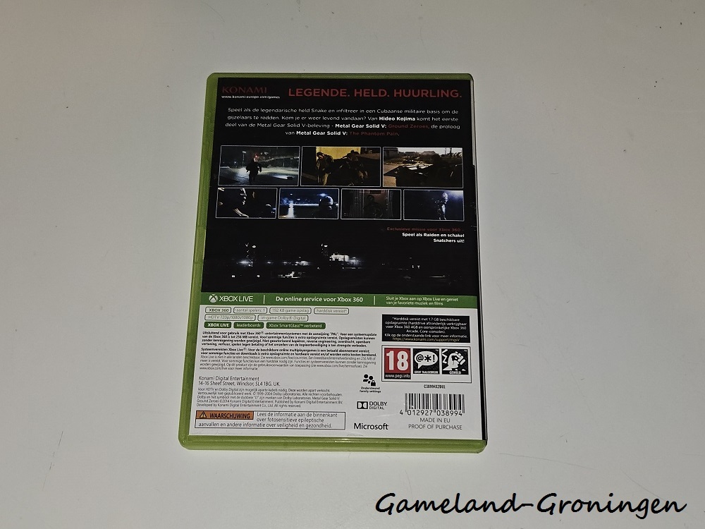 Metal Gear Solid 5 Ground Zeroes (Complete)