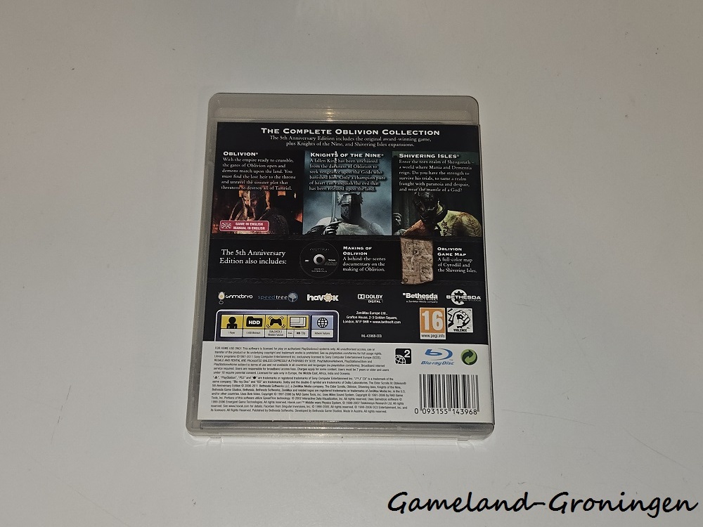 The Elder Scrolls 4 Oblivion 5th Anniversary (Compleet)