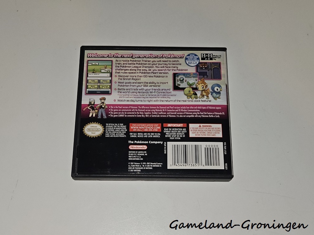 Pokemon Pearl Version (Boxed, NTSC)
