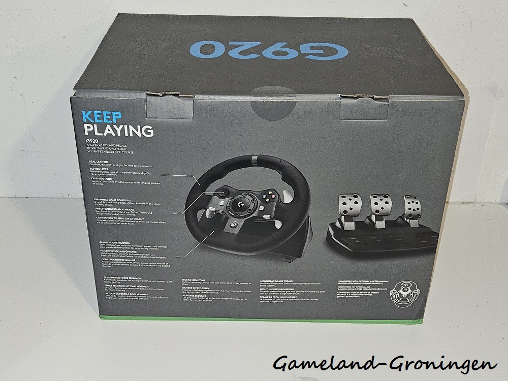 Logitech G920 Driving Force Racing Steering Wheel (PC/Xbox One) (Boxed)
