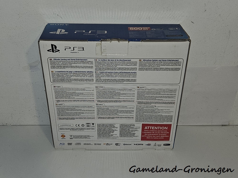 PlayStation 3 Super Slim 500GB with Controller & Wiring (Boxed)