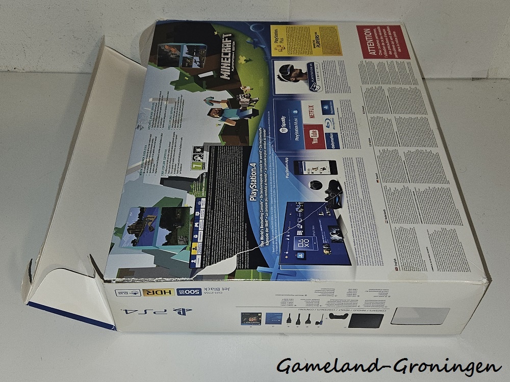 PlayStation 4 Slim 500GB Minecraft Pack with Controller & Wiring