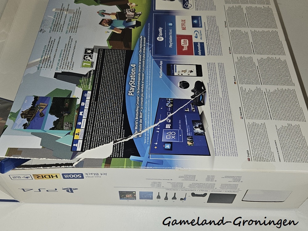 PlayStation 4 Slim 500GB Minecraft Pack with Controller & Wiring