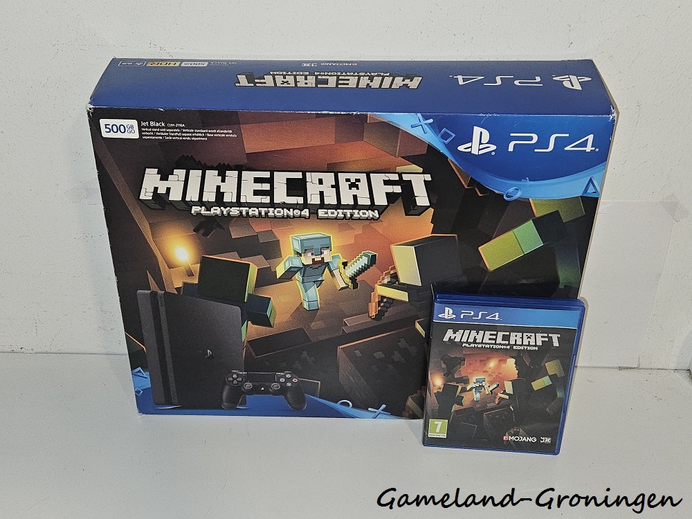 PlayStation 4 Slim 500GB Minecraft Pack with Controller & Wiring