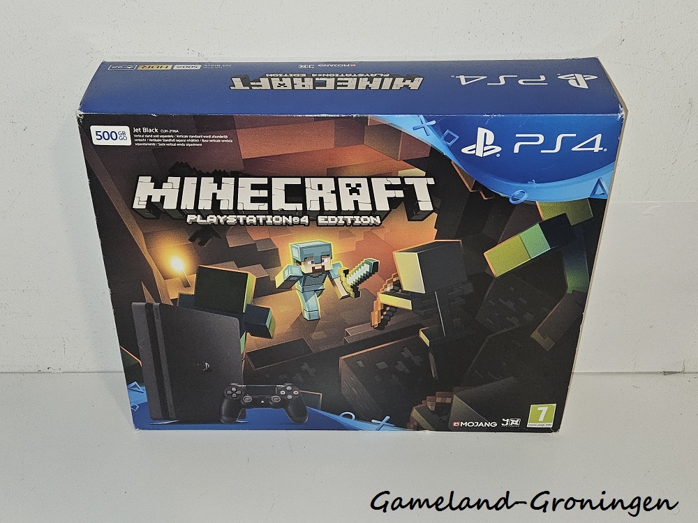 PlayStation 4 Slim 500GB Minecraft Pack with Controller & Wiring