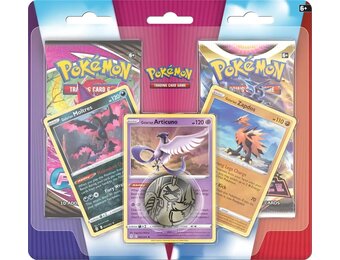 Pokémon TCG - Booster 2-Pack Galarian Moltres, Articuno & Zapdos