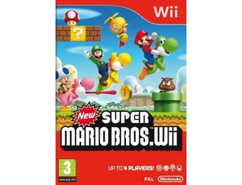 New Super Mario Bros Wii (Compleet, UKV)