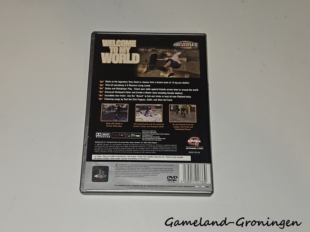 Tony Hawk's Pro Skater 3 (Compleet, Platinum)