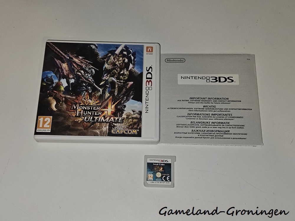 Monster Hunter 4 Ultimate (Compleet, HOL)