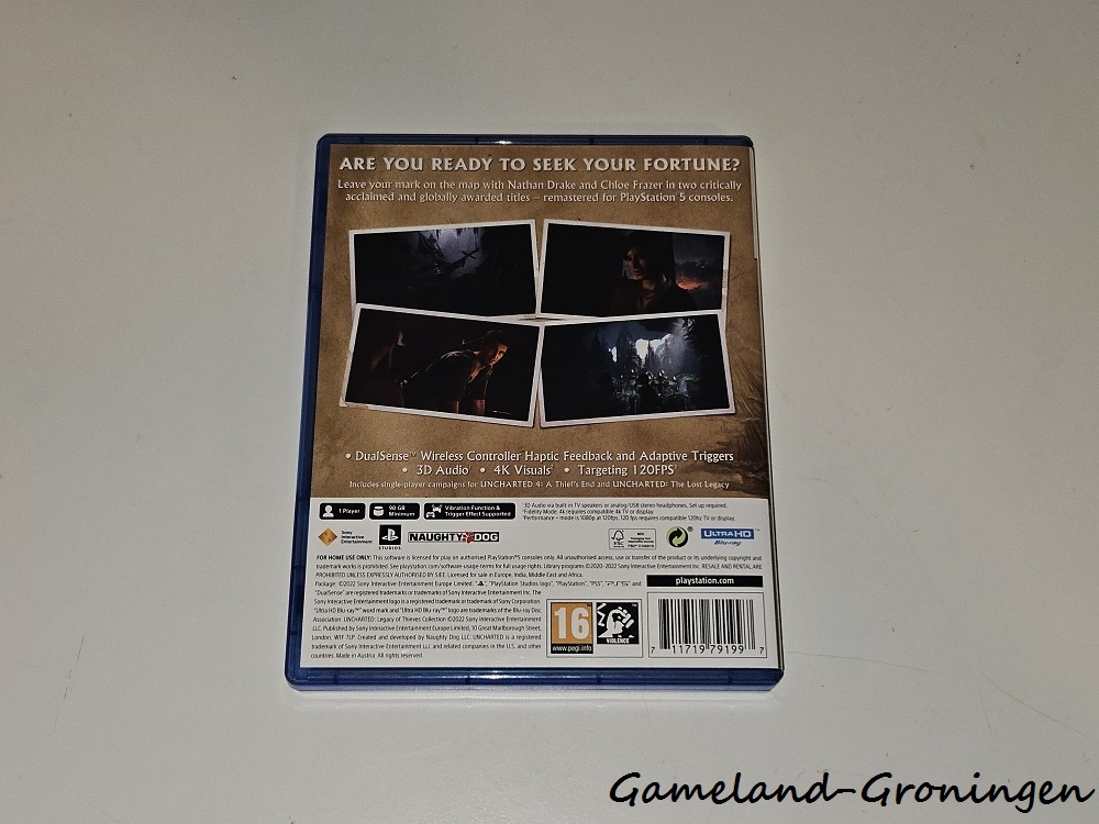 Uncharted Legacy of Thieves Collection (Compleet)