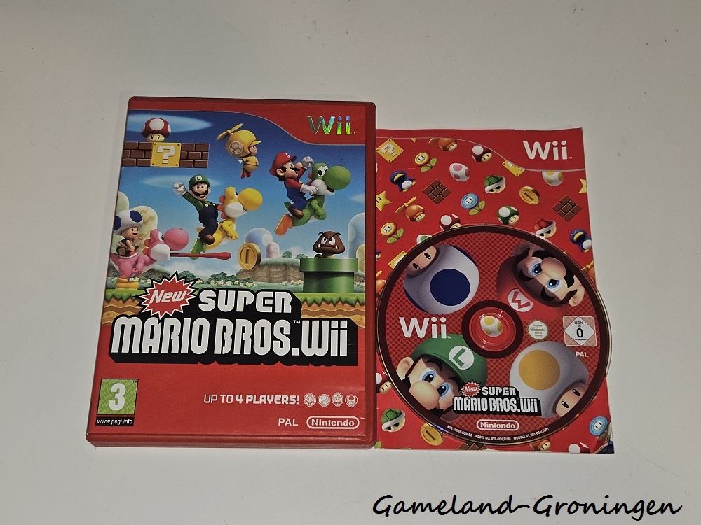 New Super Mario Bros Wii (Compleet, UKV)