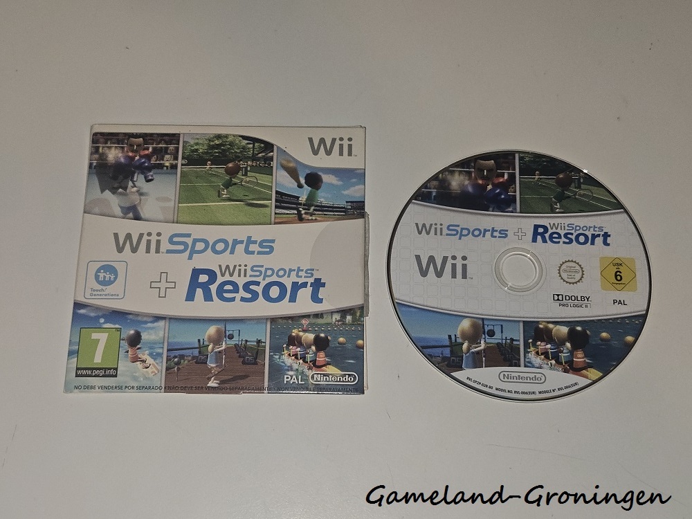 Wii Sports + Wii Sports Resort (EUU)
