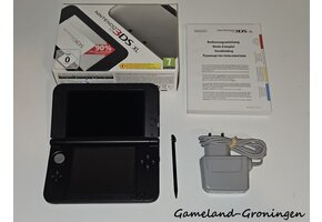 Nintendo 3DS XL met Stylus & Oplader (Silver Black)