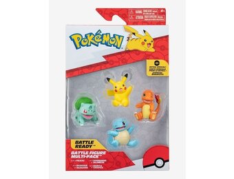 Pokémon - Battle Figure Multi-Pack - 4 Figures 5 cm