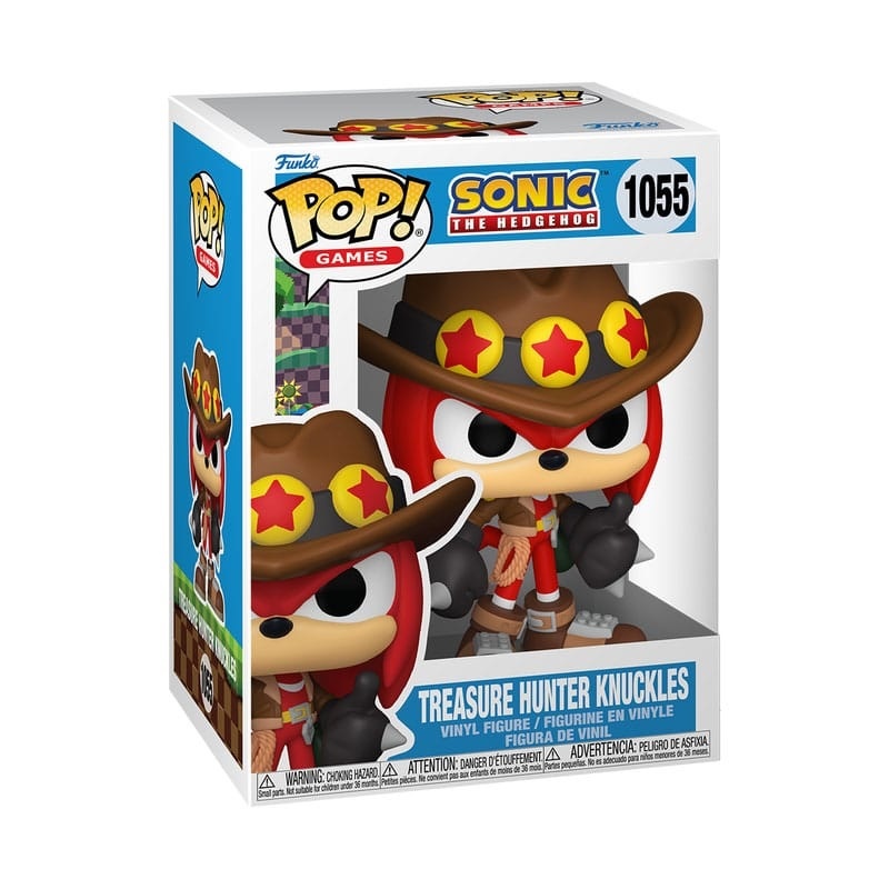 Sonic the Hedgehog POP! - Treasure Hunter Knuckles #1055