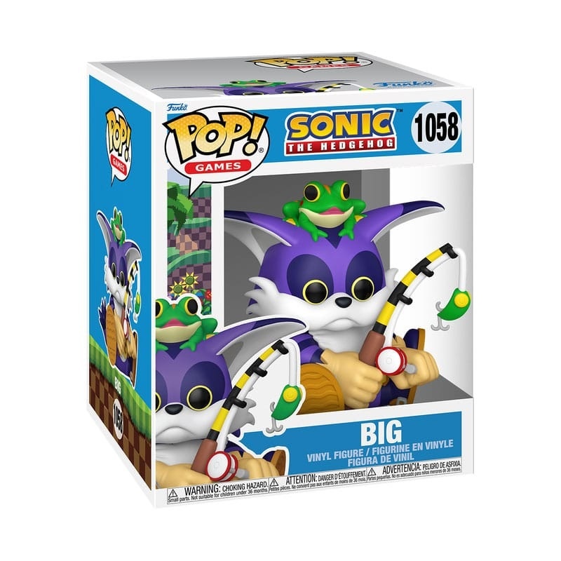 Sonic the Hedgehog POP! - Big the Cat with Froggy #1058