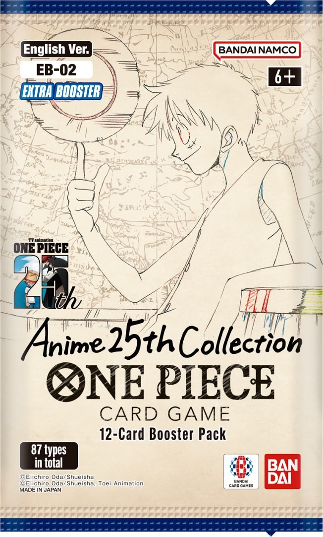One Piece - Anime 25th Collection (EB-02) Booster Pack