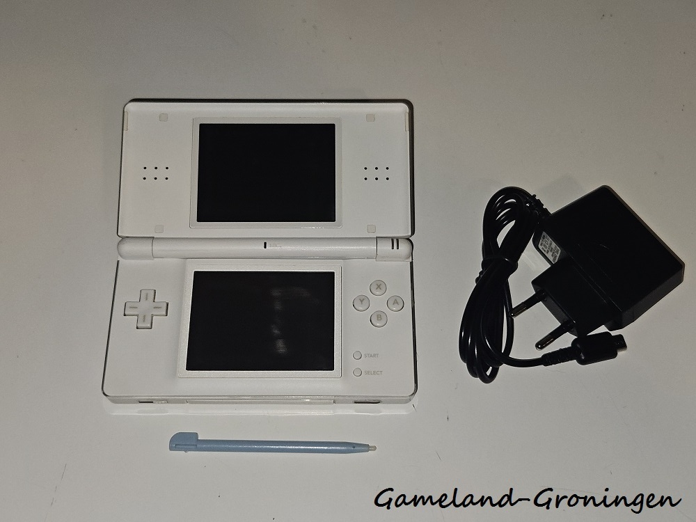 Nintendo DS Lite met Stylus & Oplader (Wit)