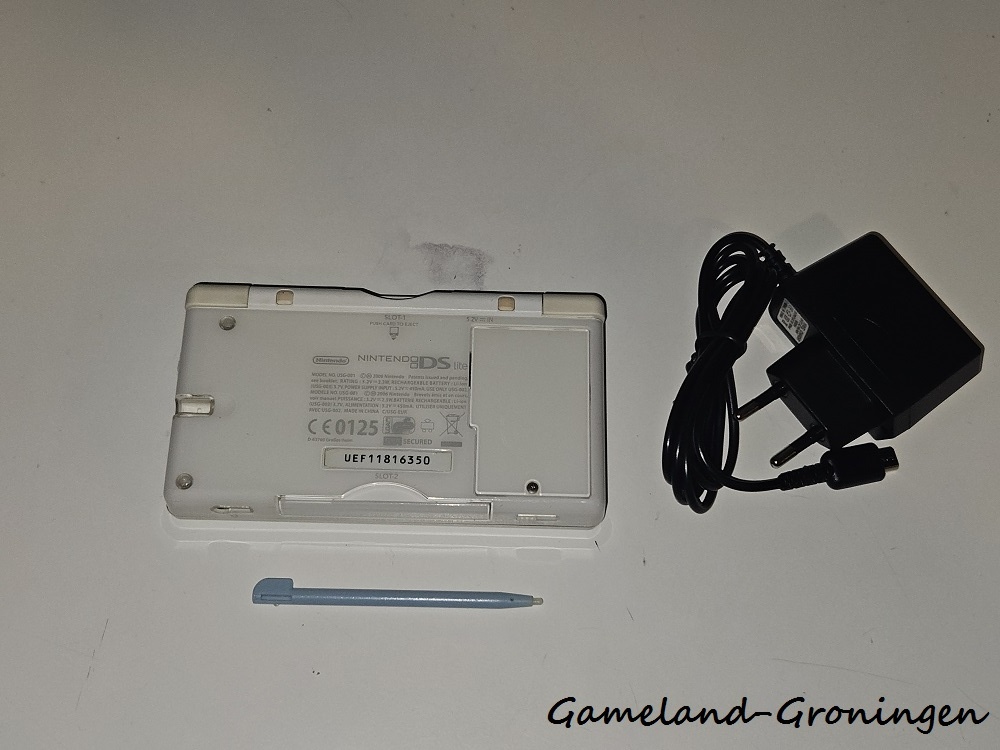 Nintendo DS Lite met Stylus & Oplader (Wit)