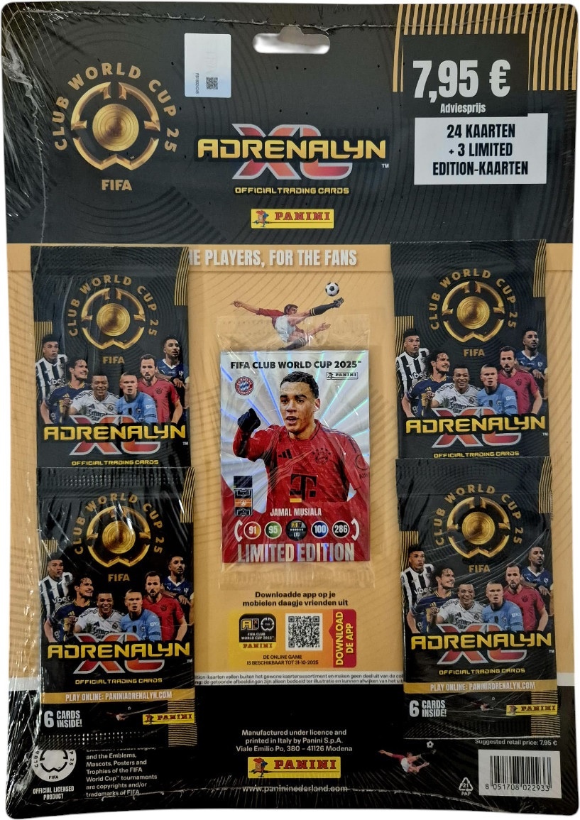 Adrenalyn  XL FIFA365 - Club World Cup 25 Multi SetXL FIFA365 - Club World Cup 25 Mega Tin - Copy