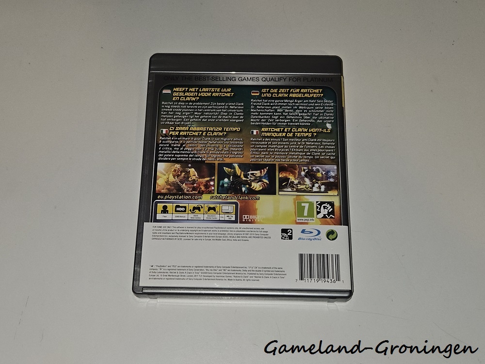 Ratchet & Clank A Crack in Time (Compleet, Platinum)