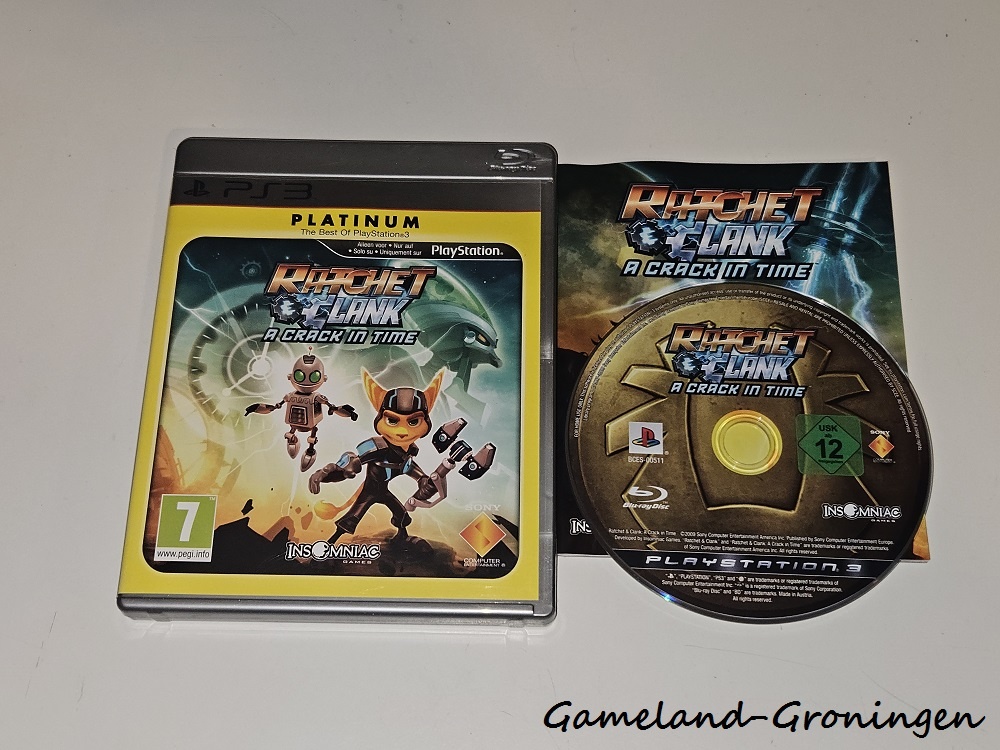 Ratchet & Clank A Crack in Time (Compleet, Platinum)