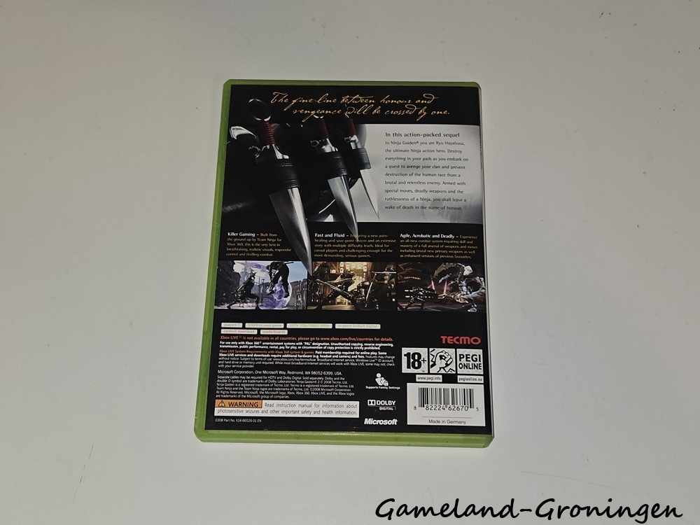 Ninja Gaiden 2 (Compleet)