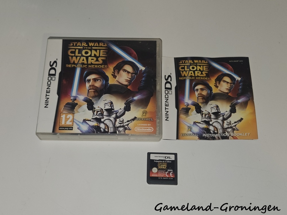 Star Wars The Clone Wars Republic Heroes (Compleet, UKV)