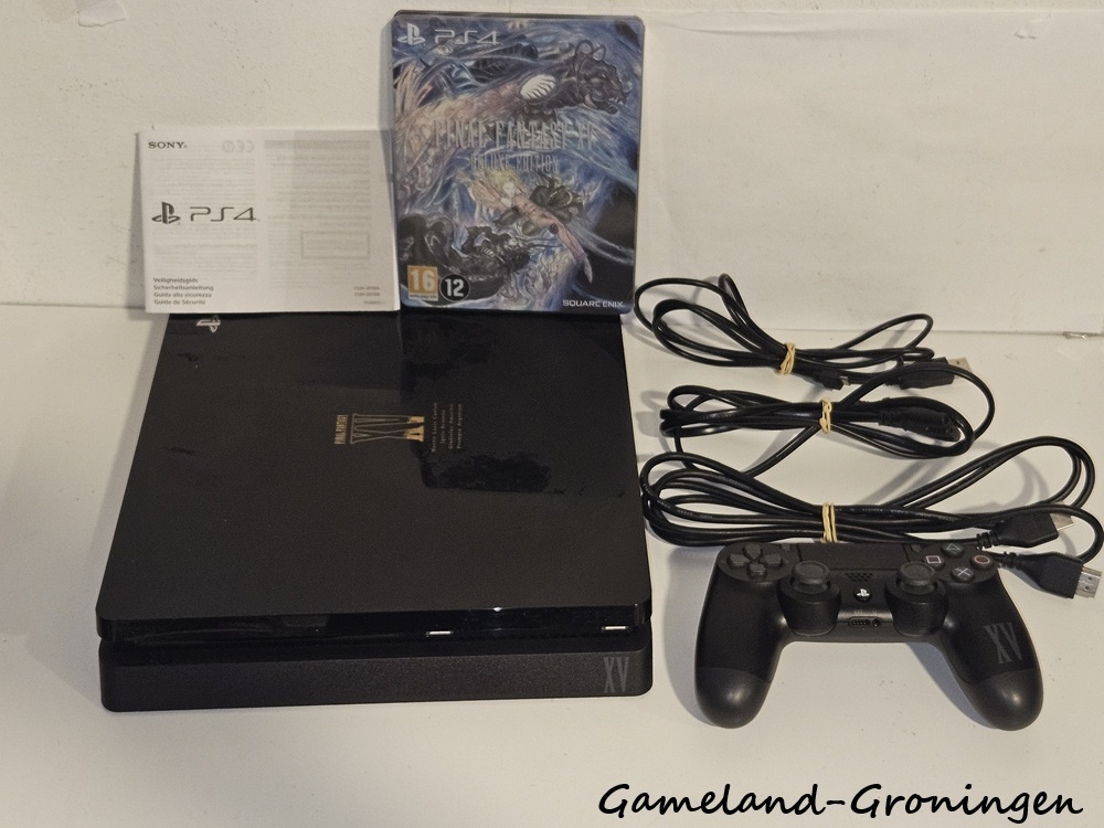PlayStation 4 Slim 1TB Final Fantasy XV Pack with Controller & Wiring