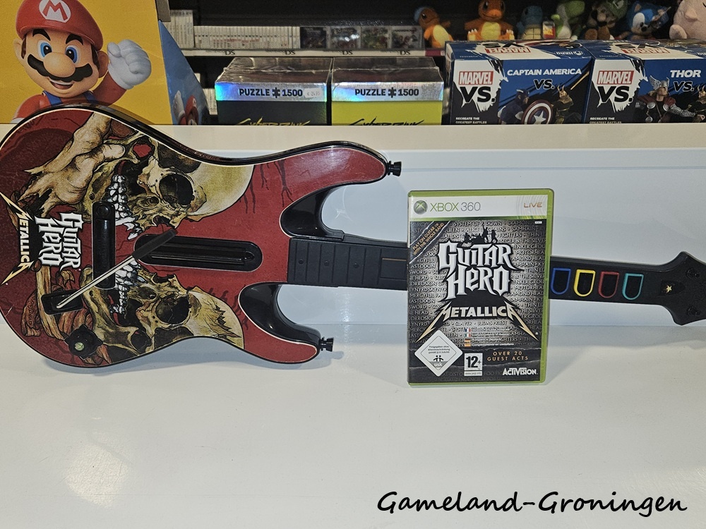 Guitar Hero Metallica with Guitar