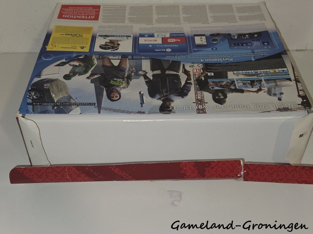 PlayStation 4 Slim 1TB Watch Dogs Pack met 1 Controller & Bedrading