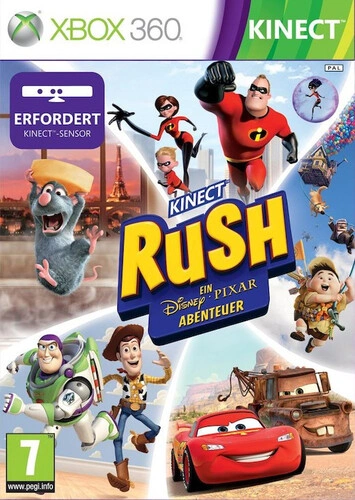 Kinect Rush een Disney Pixar Avontuur (Compleet)