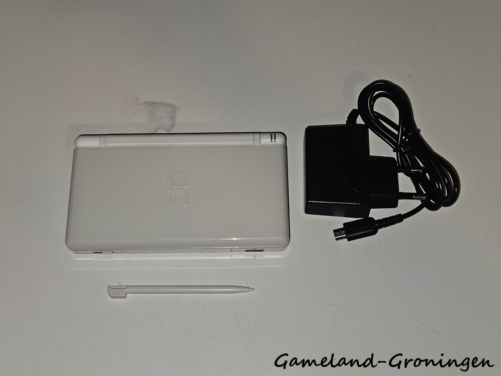Nintendo DS Lite with Stylus & Charger (White)