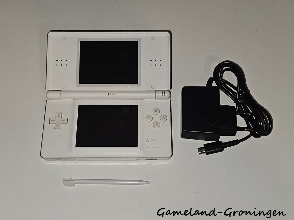 Nintendo DS Lite with Stylus & Charger (White)