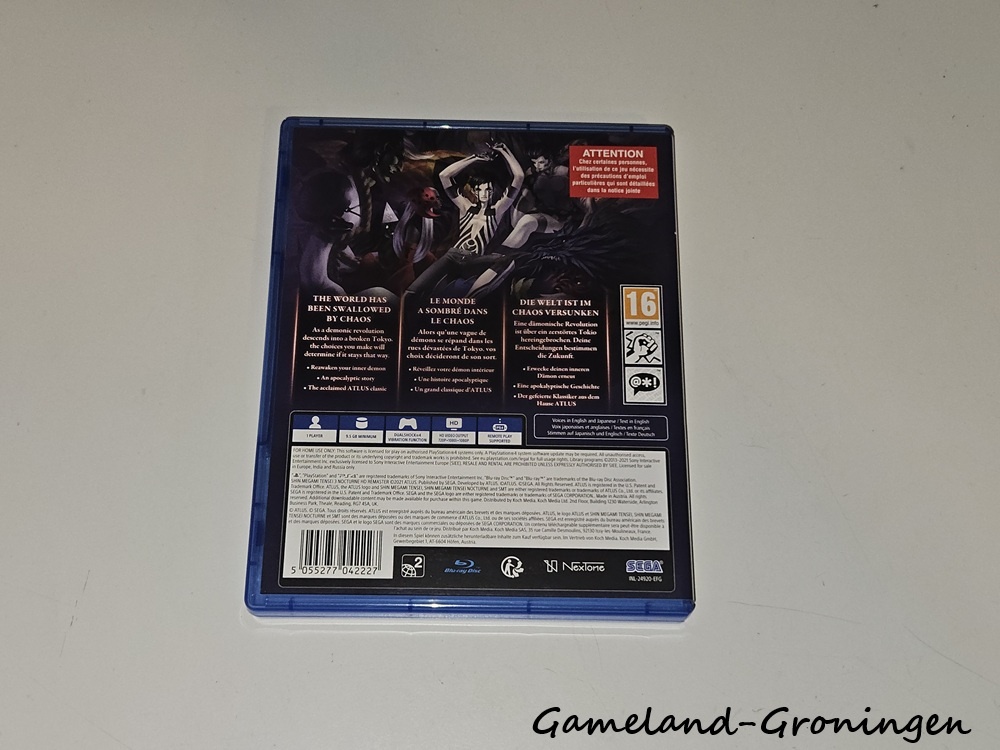 Shin Megami Tensei 3 Nocturne HD Remaster (Compleet)