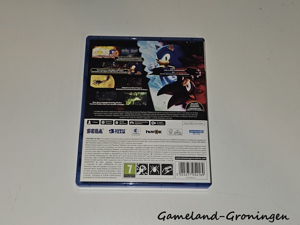 Sonic x Shadow Generations (Compleet)