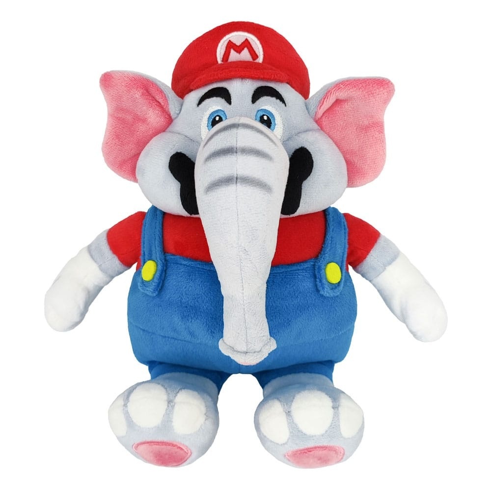 Super Mario Bros Wonder - Mario Elefant Knuffel 27 cm