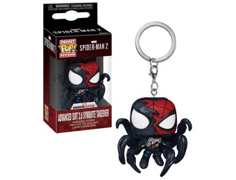 Spider-Man 2 POP Sleutelhanger - Advanced Suit 2.0 Symbiote Takeover