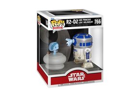 Star Wars Deluxe POP! - R2-D2 and Princess Leia Hologram #766